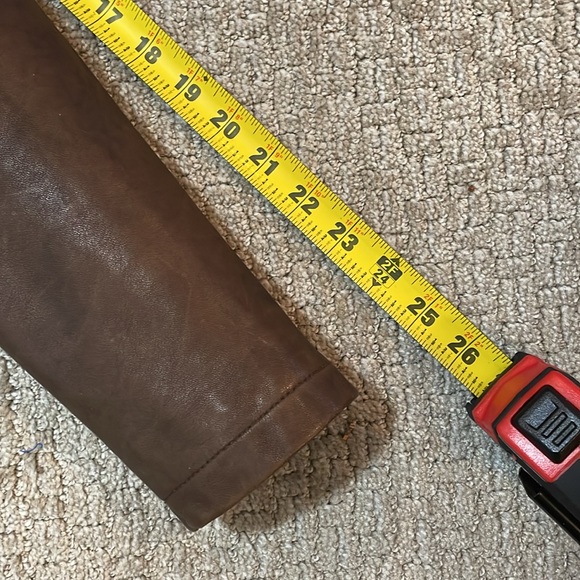 Banana Republic Leather Fitted Jacket - Picture 13 of 13